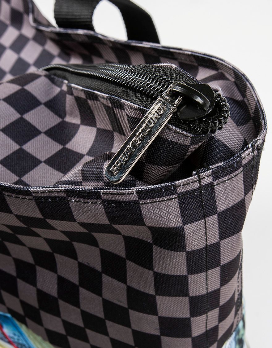 SHARKS IN PARIS GOLD STENCIL TOTE