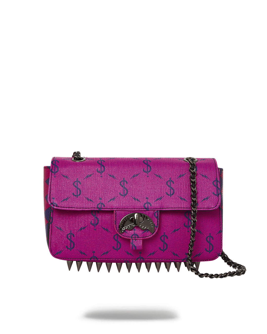 $NAPDRAGON GOLD CHAIN SHARK HANDBAG