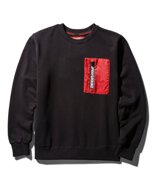 YOUTH TIGER BLACK CREW