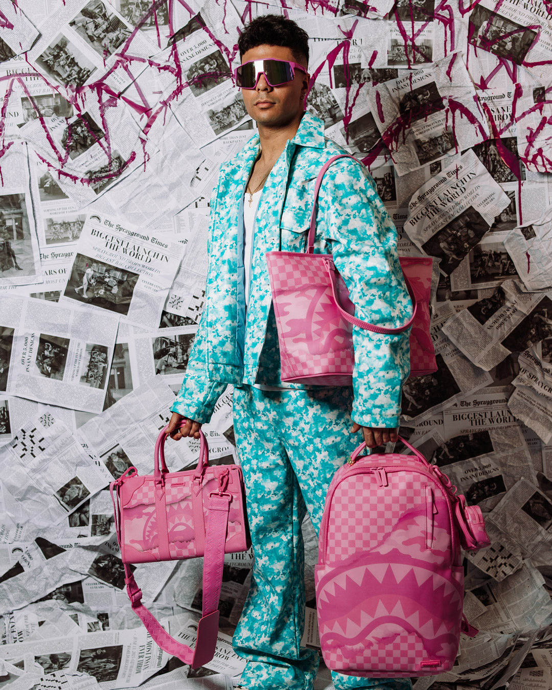 3AM TURNT MINI PYRAMID DUFFLE